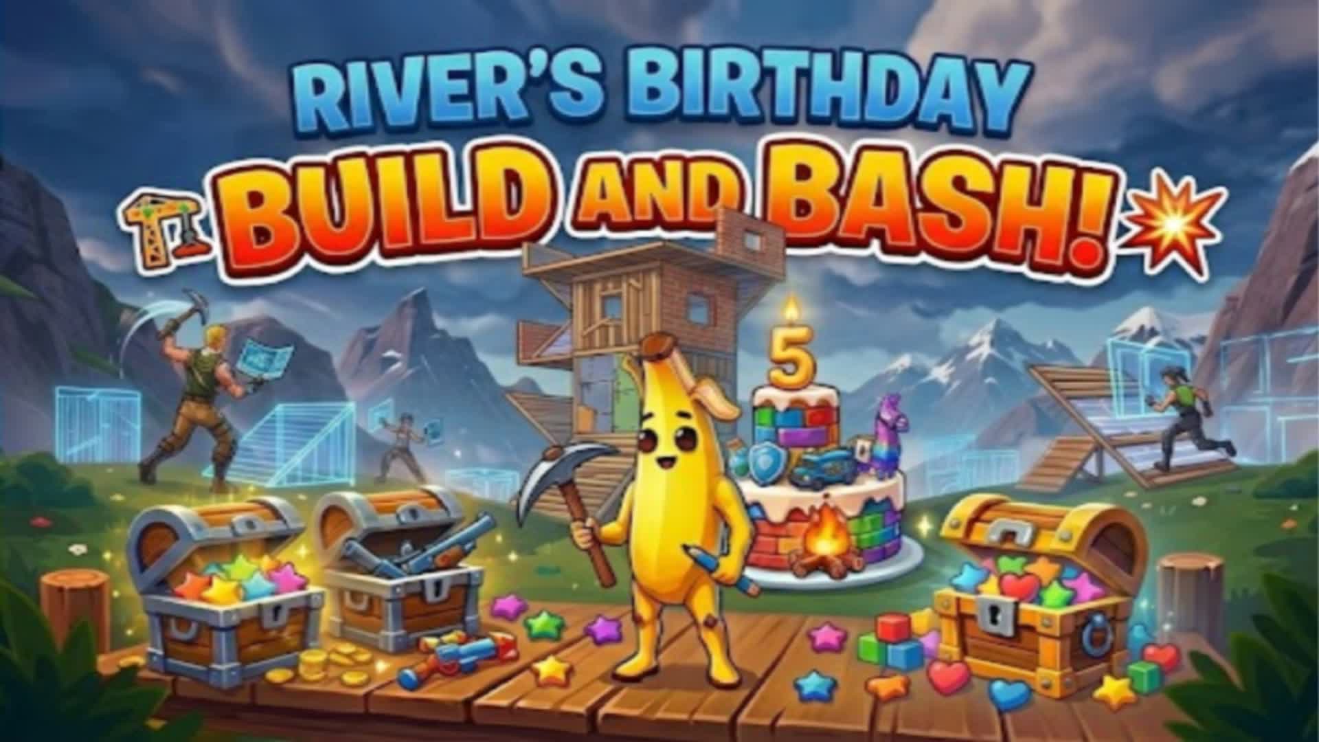 🌊 リバーのバースデークリエイト&バッシュ！🔨💥