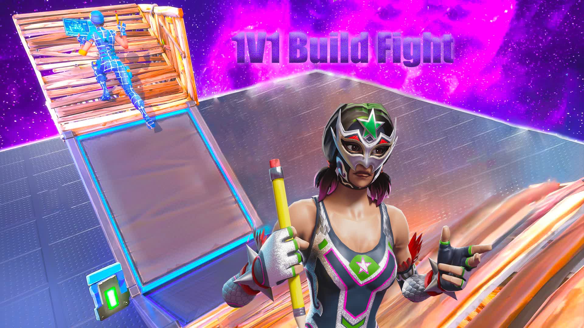 1VS1 Build Fight ( NRG RICOZ