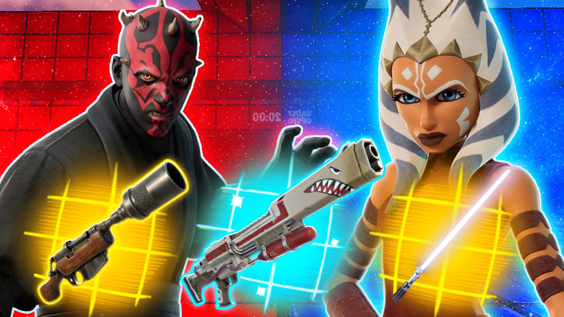 SUPER STAR WARS RED VS BLUE 🔴🔵