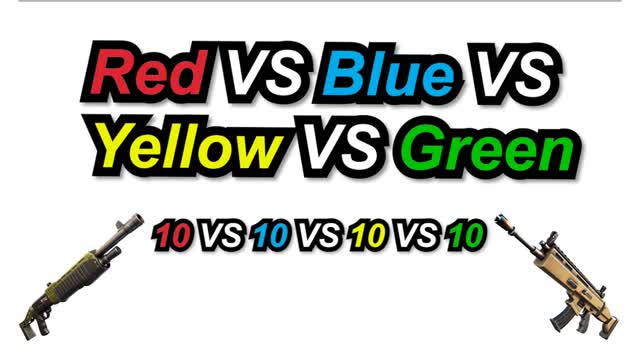 Capture 1 – Red VS Blue VS Yellow VS Green