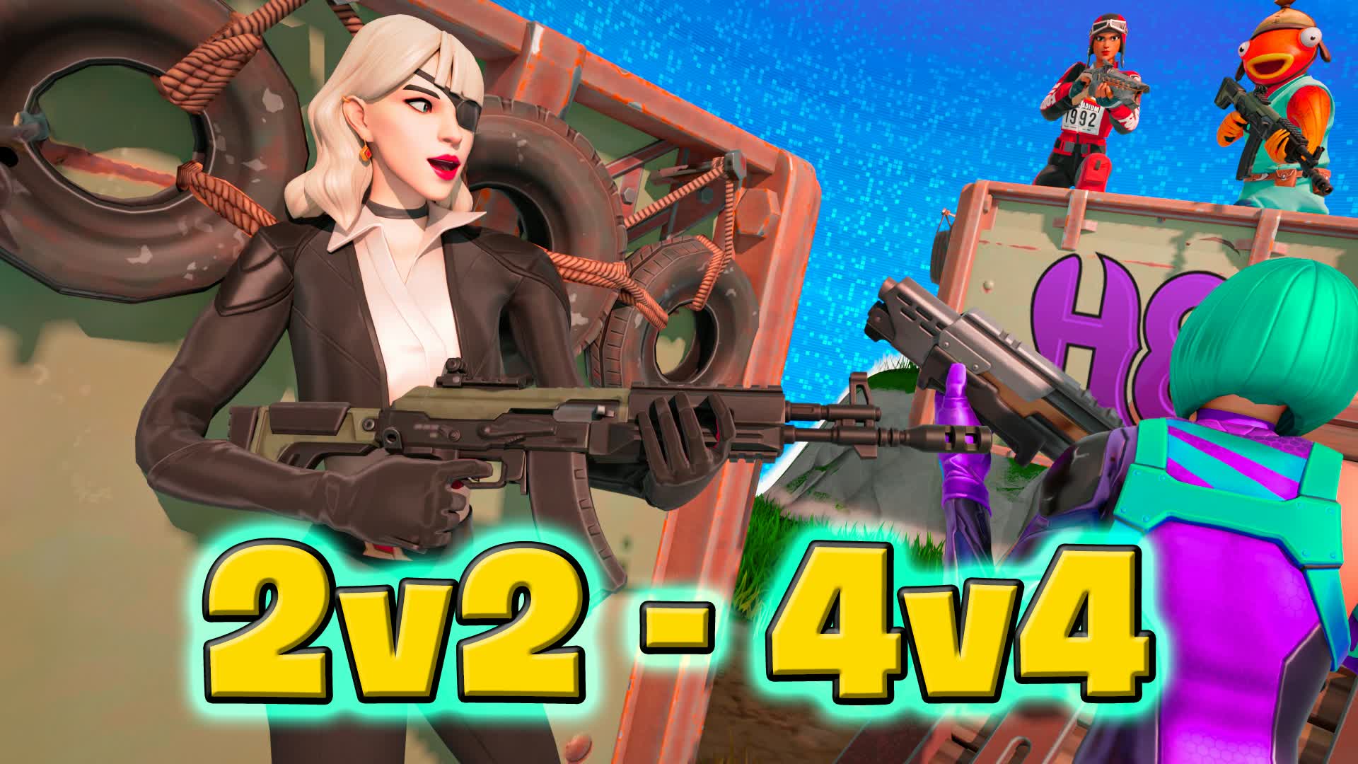 H8によるゼロビルド 2v2-4v4