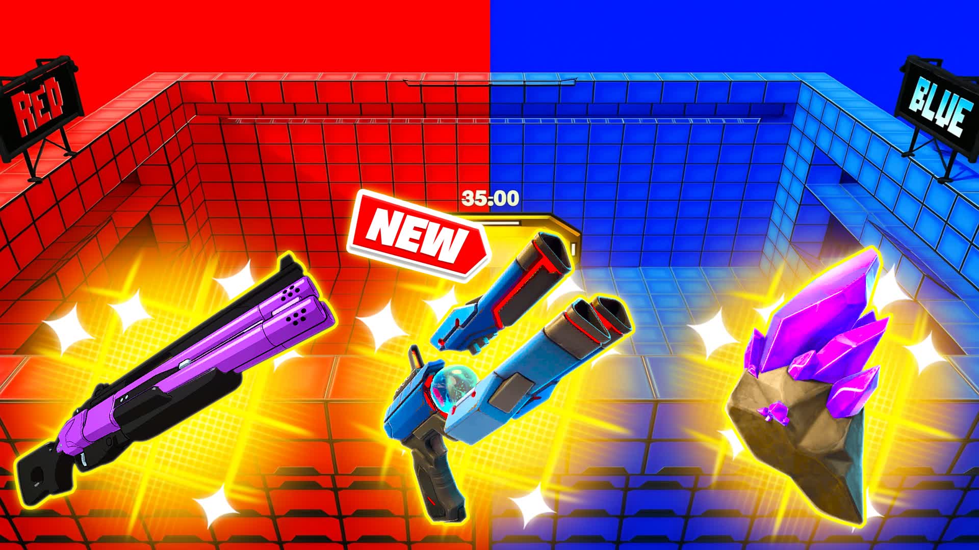 EXTREME RED VS BLUE 🔴🔵