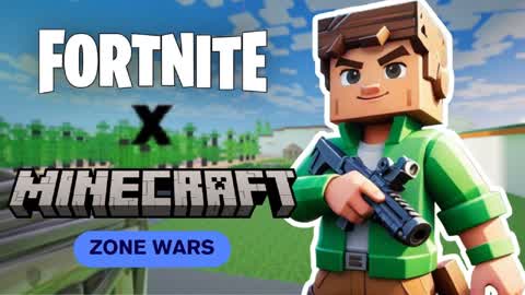 Fortnite VS Minecraft ZONEWARS