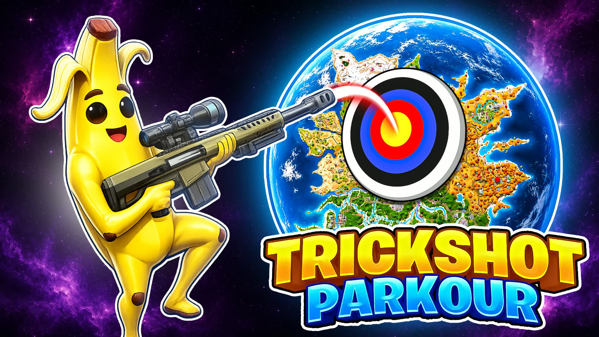 🎯TRICKSHOT PARKOUR🎯FUN! 100+