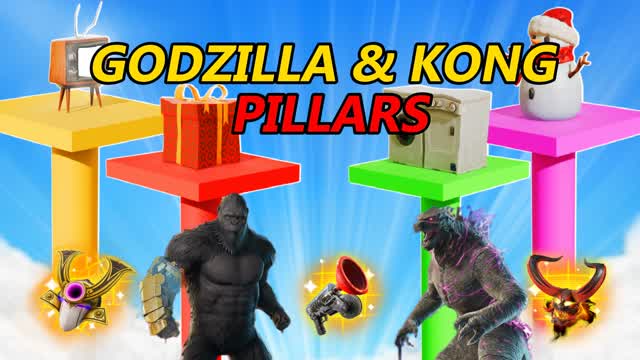 GODZILLA & KONG PILLARS
