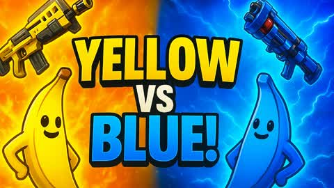 BANAN CRAZY YELLOW VS BLUE🔵🟡