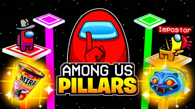 AMONG US PILLARS! 🚀