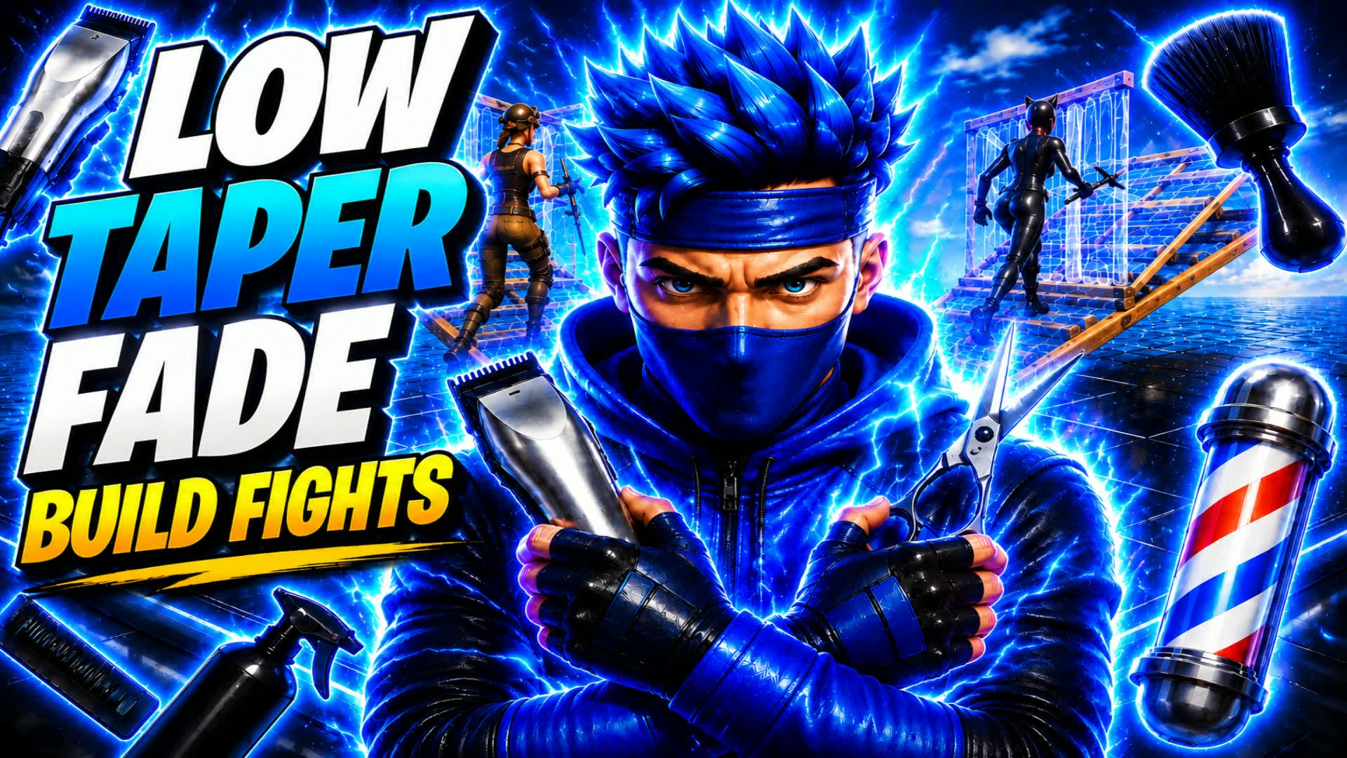 LOW TAPER FADE BUILD FIGHTS (200 PUMPS)