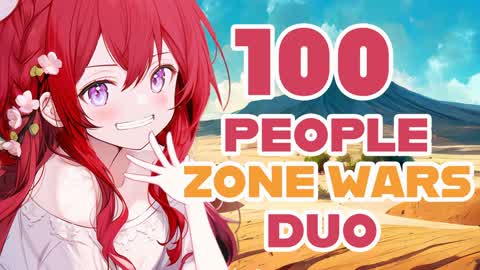【配信用】JIU’S　100players DUO ZONE WARS 2.0