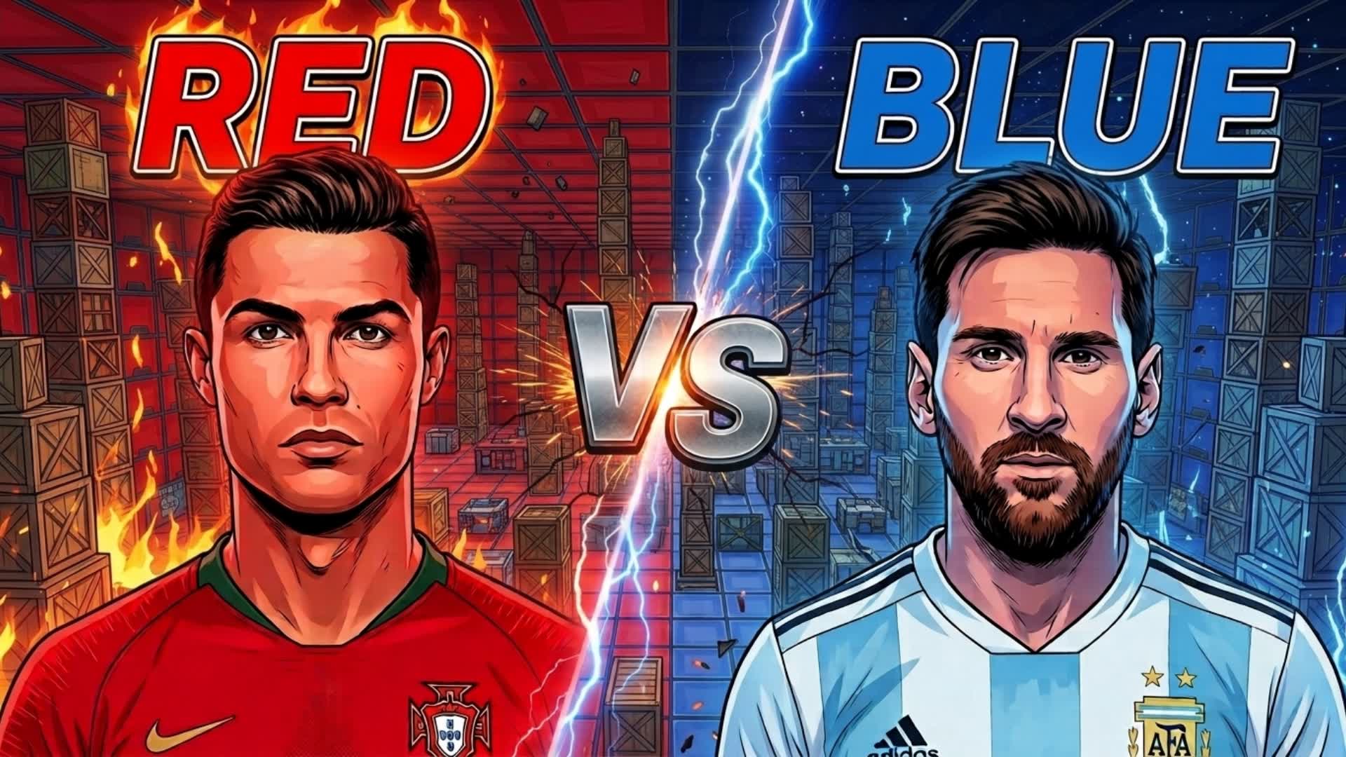 💥CRAZY WC RED VS BLUE🔴🔵