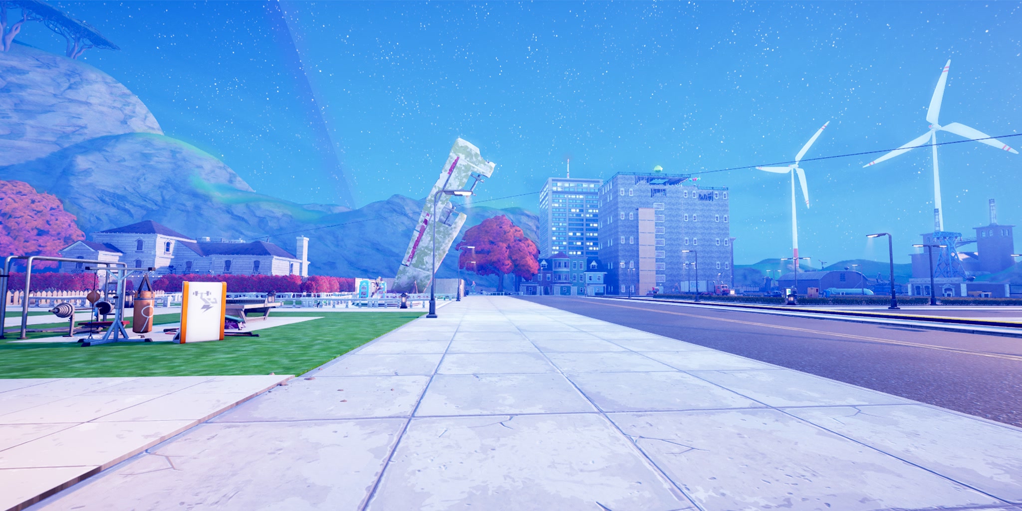 MINIGAME ROOFTOP HANGOUT🌆 — Fortnite Creative Insel