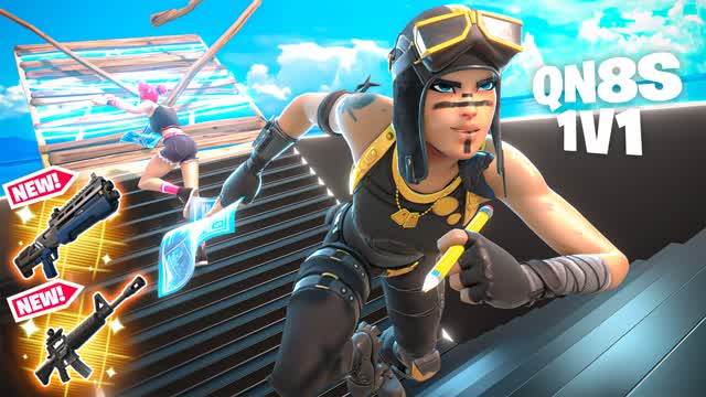 QN8S 1V1 BUILD FIGHTS (200 PUMPS) 🎯