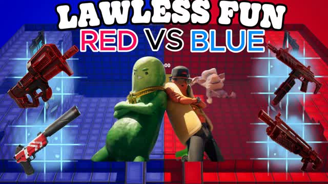 LAWLESS FUN RED VS BLUE 🔴🔵