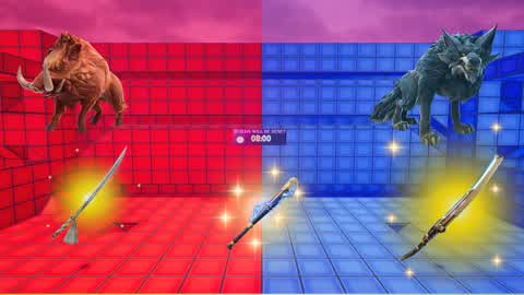 🔴🔵ANIMAL RIDER RED VS BLUE
