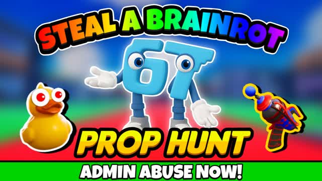 STEAL A BRAINROT PROP HUNT 🧠