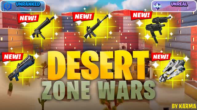 DESERT ZONE WARS / with Rank 🌵🔆🔆🌵