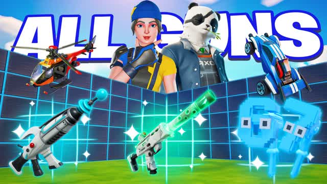 Insane 1V1 ALL GUNS & VEHICLES