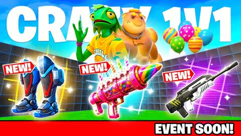 CRAZY 1V1 FFA - ALL GUNS & RIDES