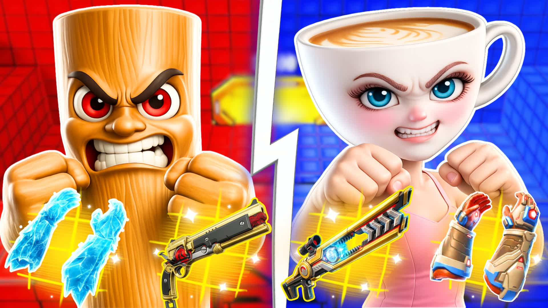 メガ楽しい レッド VS ブルー🔴🔵 RVB ブレインロット