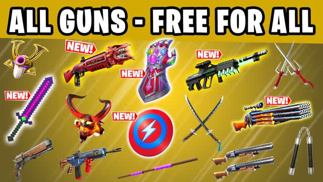 TMNT ⭐ALL GUNS - FREE FOR ALL
