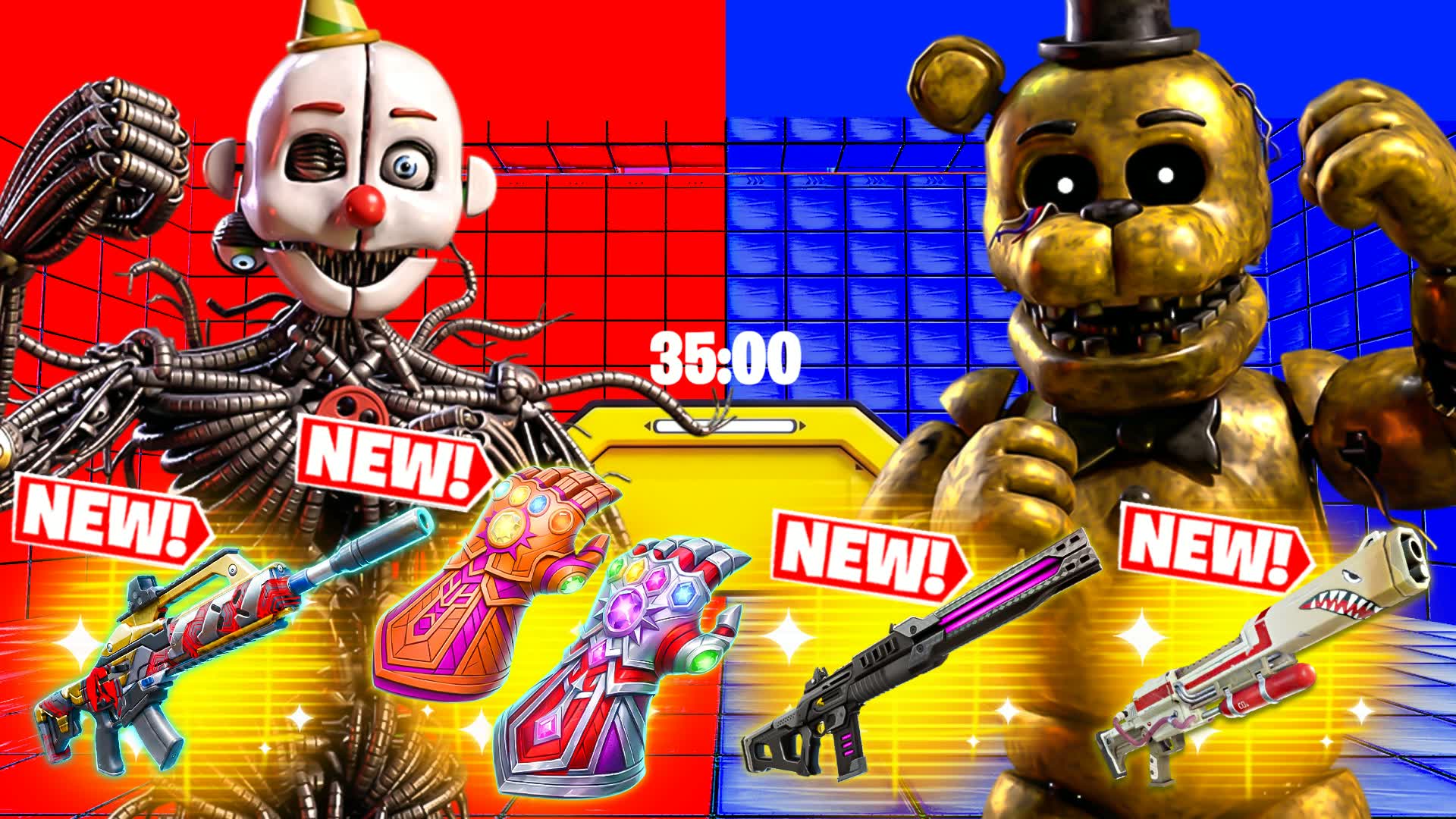 ブリッツ レッド vs ブルー 🔴🔵 コンバット