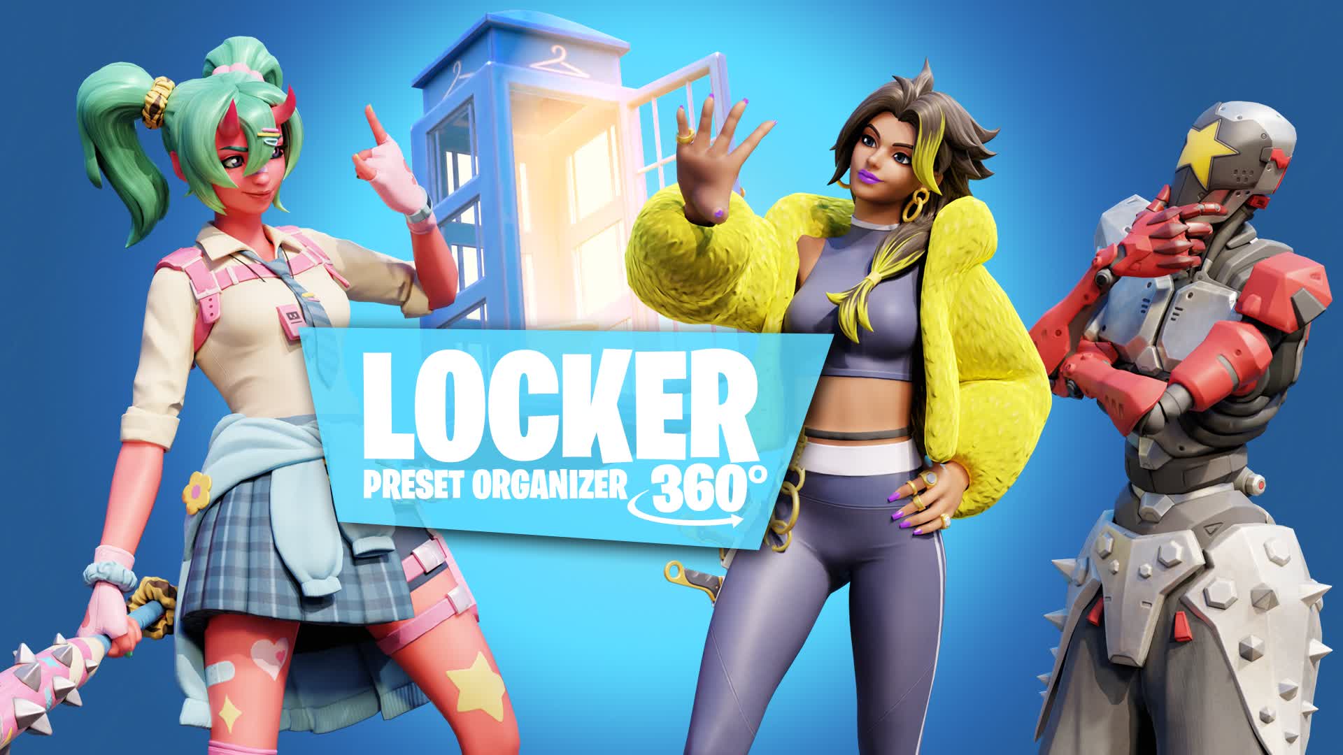 Locker Preset Organizer 360 Fashion