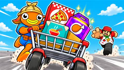 ESCAPE FOR FOOD 🍕[STEAL EGG]