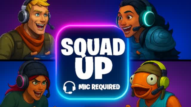 Squad up with local players