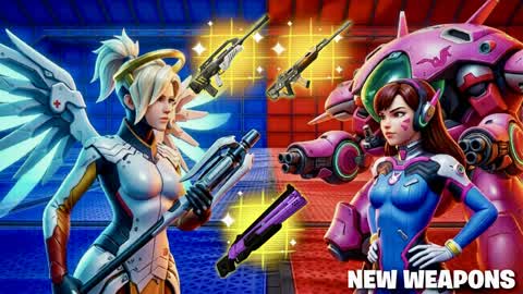 RED DIVA vs BLUE MERCY 🔥🔹