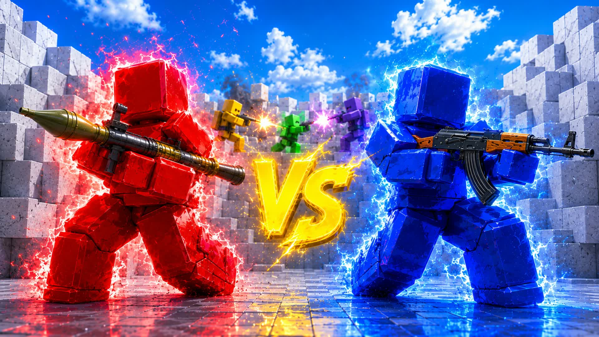 NEW RIVALS レッド vs ブルー🔴🔵