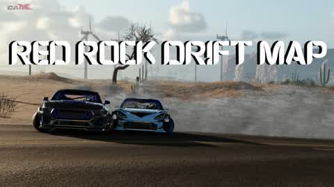 Red rock drift map 🏎️