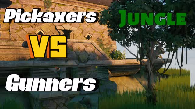 Jungle Pickaxers VS Gunners