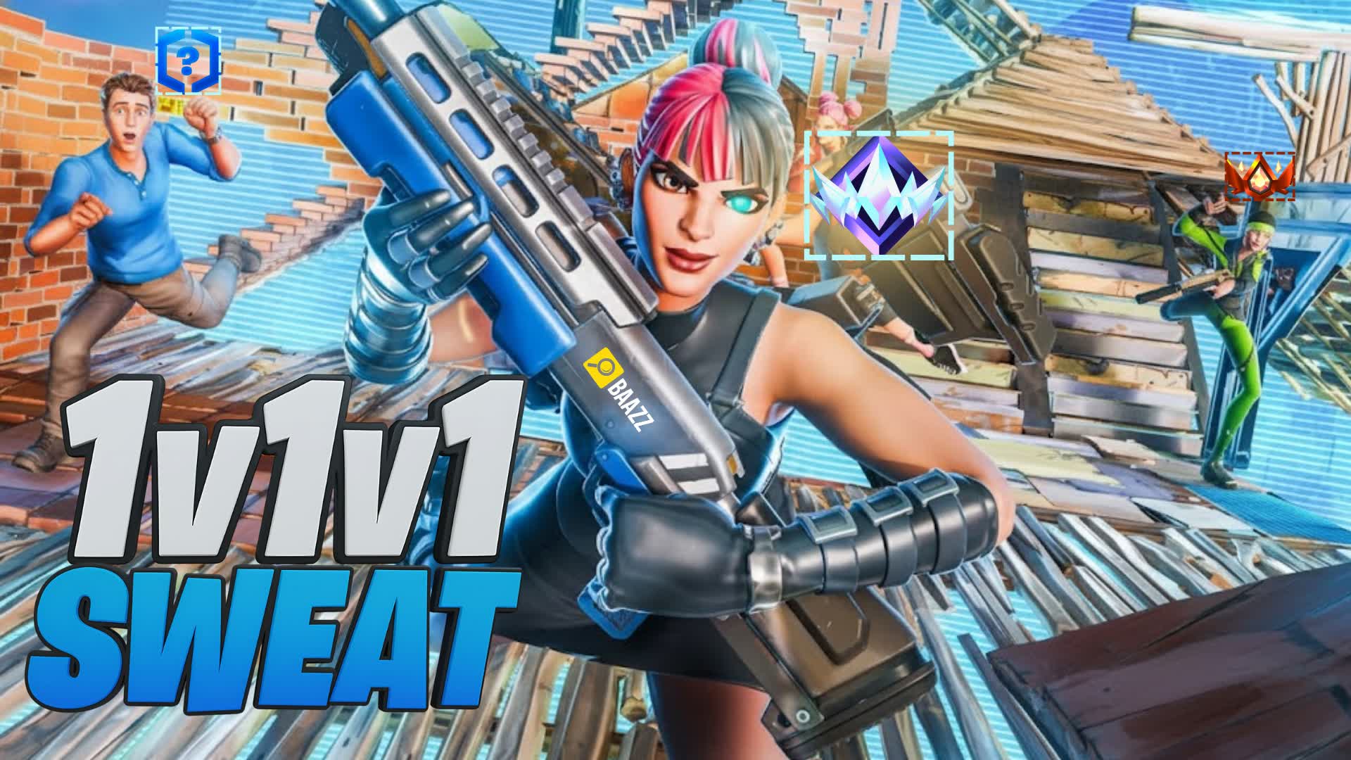 1v1v1 SWEAT 1v1 Realistics Free for All