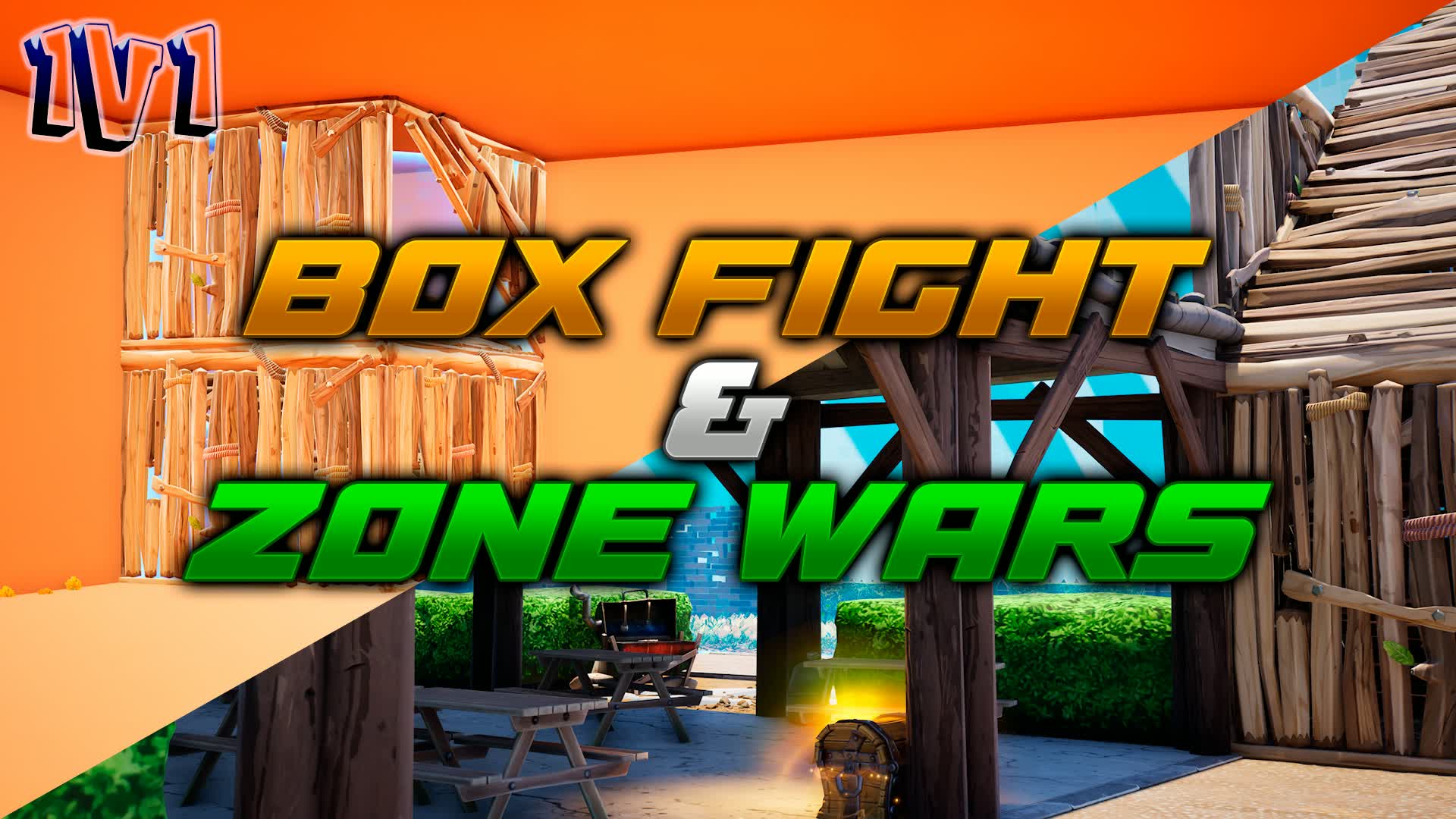 1V1 📦 BOX FIGHT & ZONE WARS 🌪️