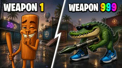 🎯 GUN GAME 😂 BRAINROT MEME