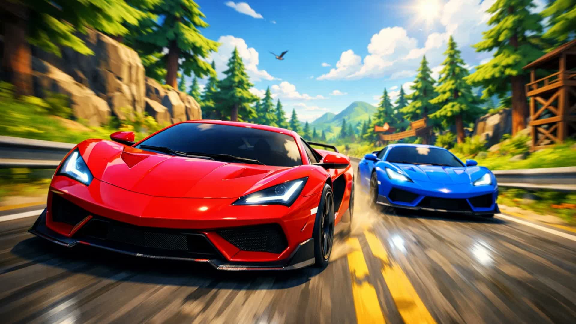 リアルな運転レース