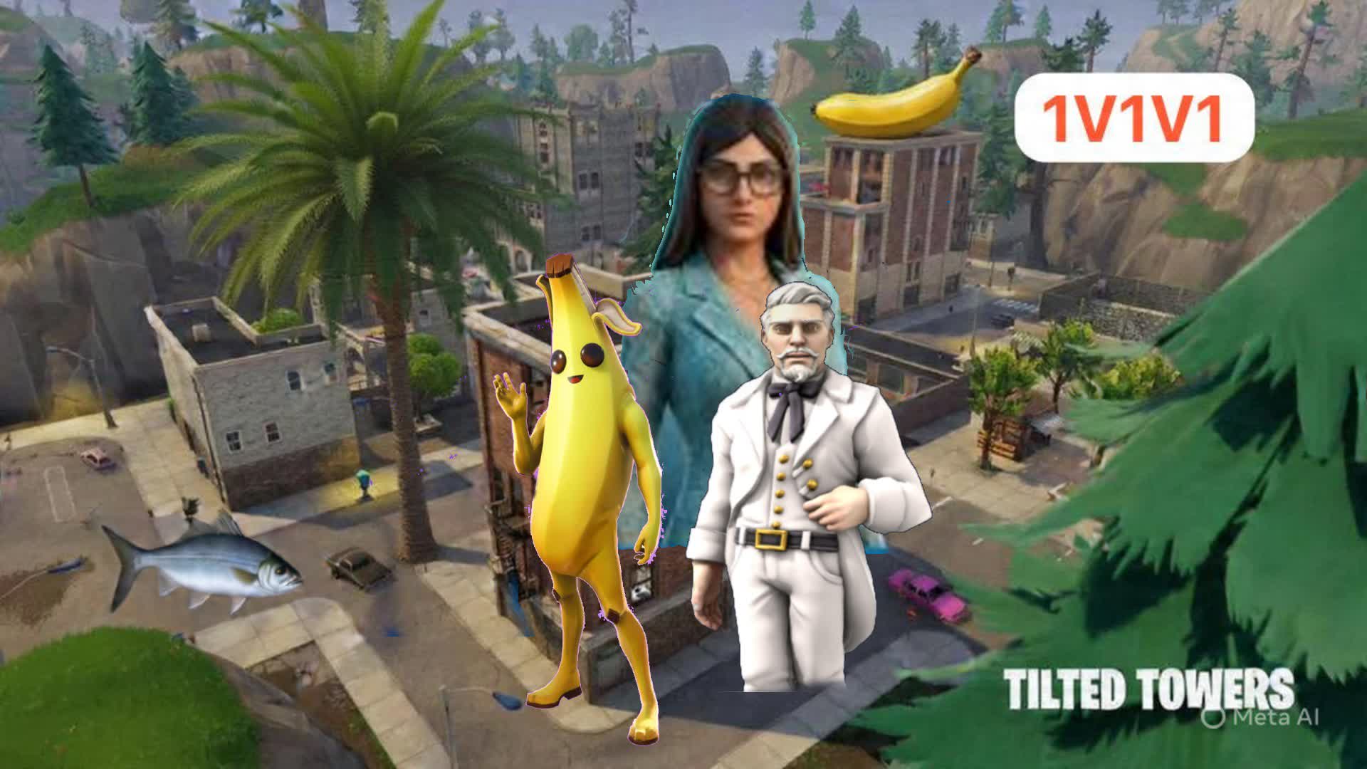 1v1v1 Random Loadout Tilted Trio