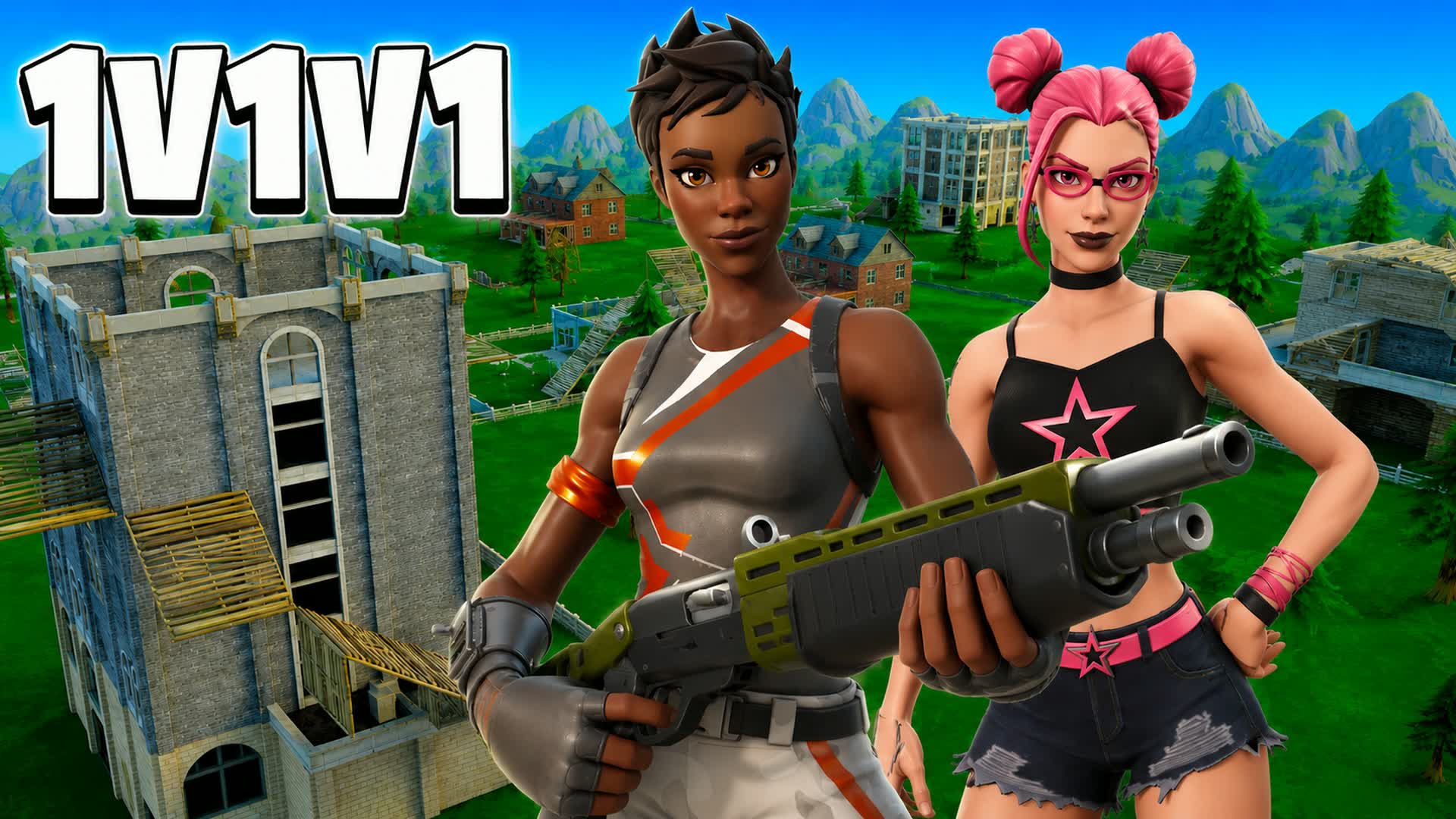 1V1V1 STORM CLUTCH 🌀 ZONE WARS SOLO