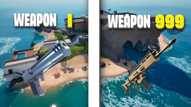 🦈THE SHARK GUN GAME 🎯ONE SHOT🎯