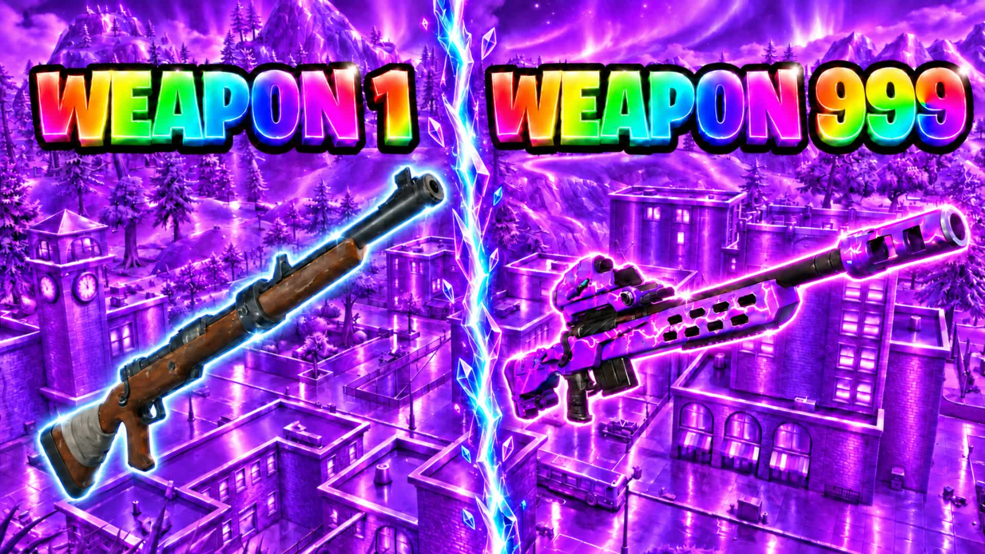 RAINBOW TILTED SNIPER ONE SHOT 🌈🎯