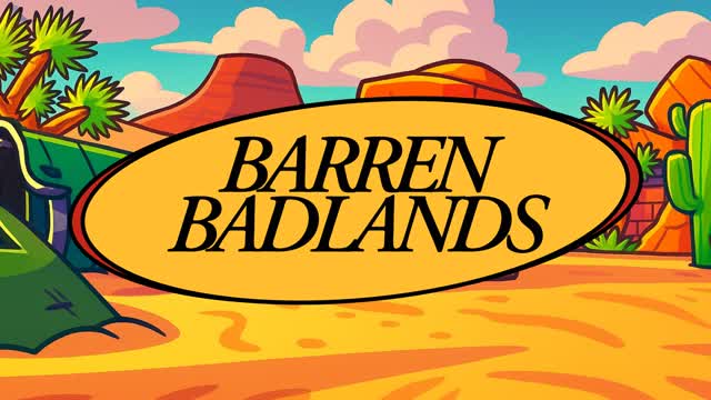 Barren Badlands - Gun Game