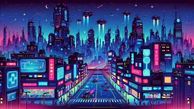 FREE BUILD - NIGHT CITY 🌆 E3D