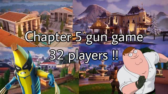 💨💥Gun game chapter 5 (32 players)💥💨
