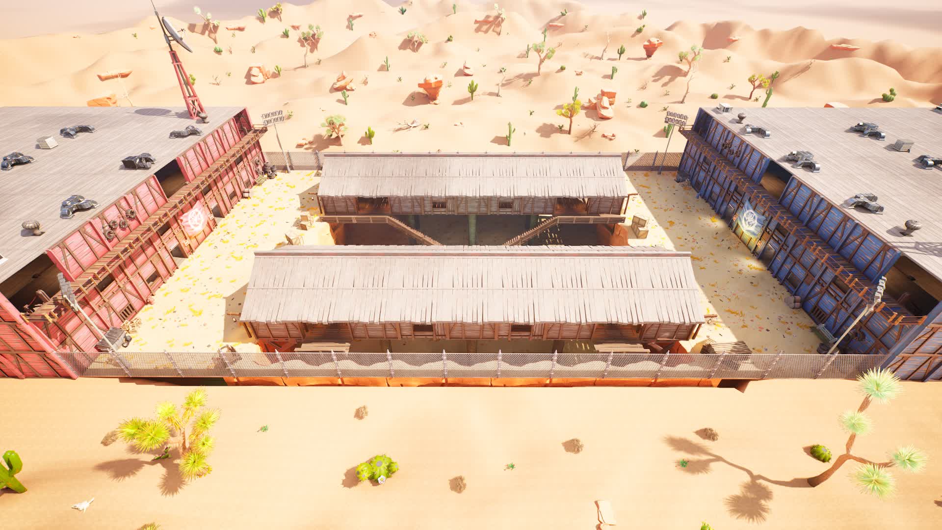 Red Fort Vs Blue Fort 🆕 253472213960 by electr1c Fortnite Creative Map Code Fortnite.GG