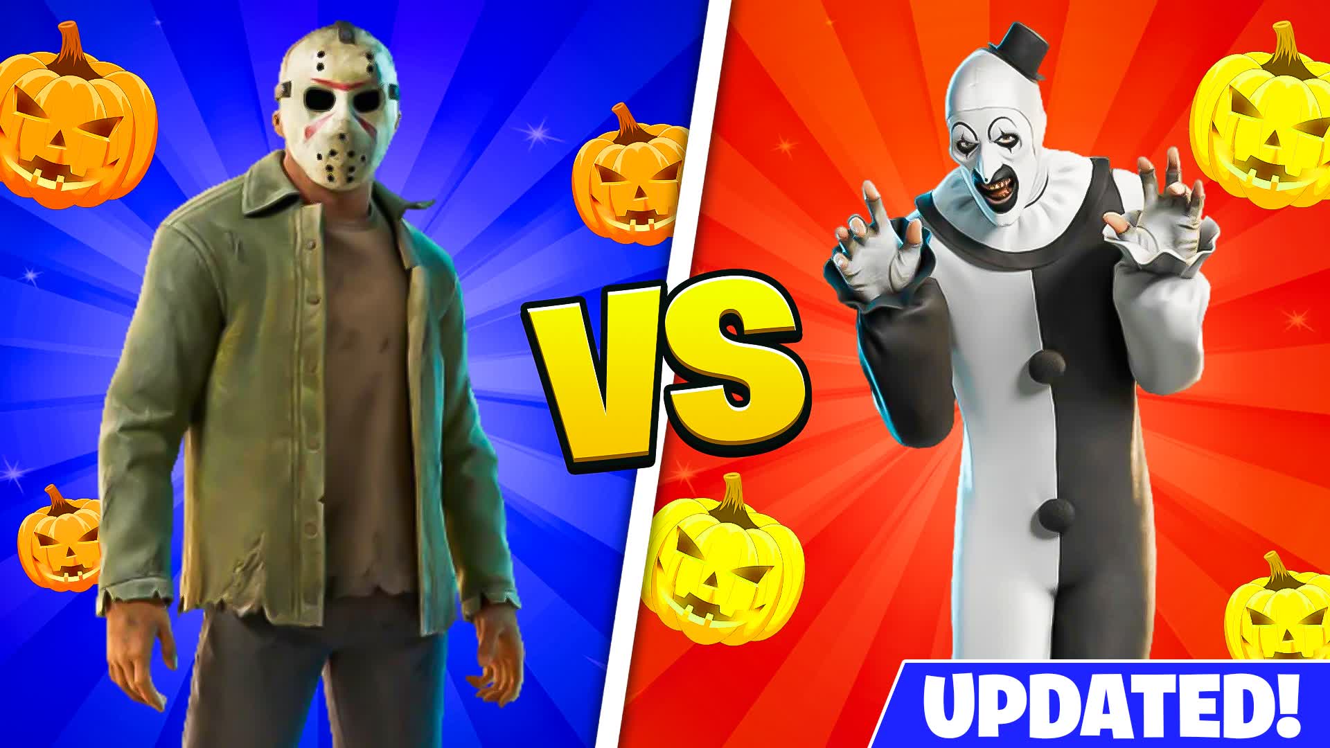 JASON VS ART THE CLOWN RED VS BLUE π΅π΄
