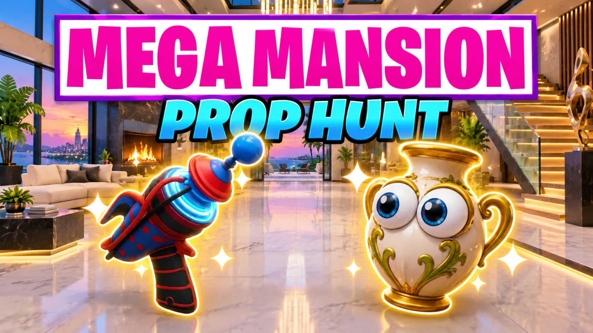 Mega Mansion Prop Hunt ⭐
