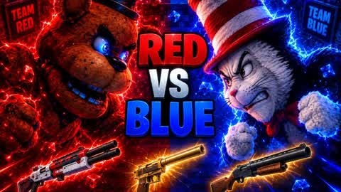 RED VS BLUE FNAF VS SCREAM AND RUN 🔴🔵