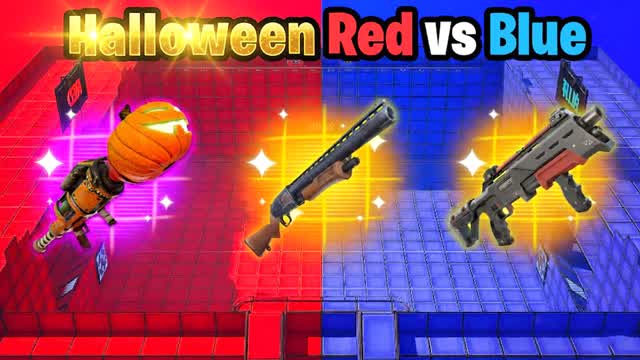 CUSTOM HALLOWEEN 🎃 RED VS BLUE 🔴🔵