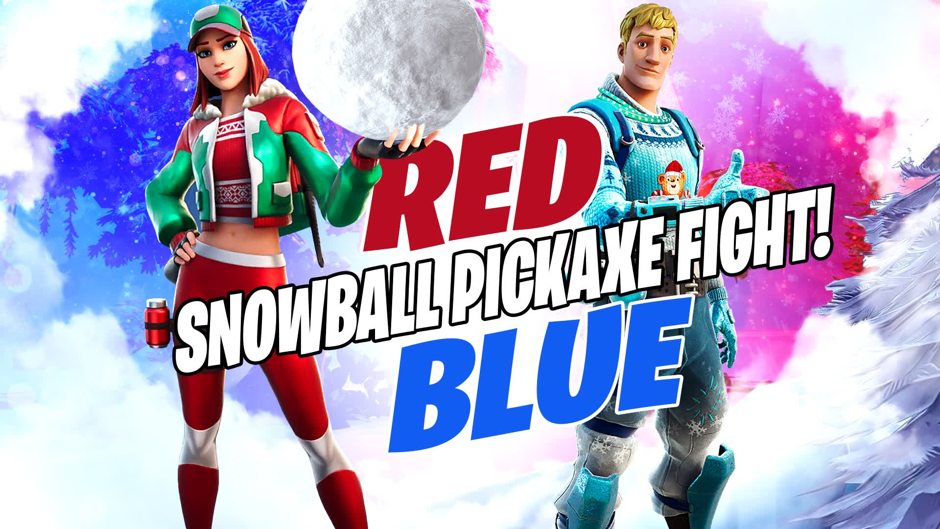 REDvsBLUE | SNOWBALL FIGHT!