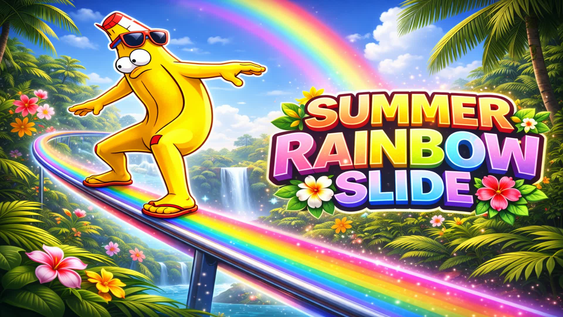 Summer🏝️RAINBOW SLIDE🌈